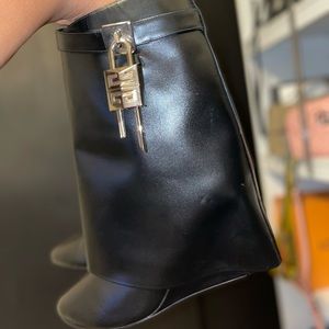 Givenchy Shark Boots Size 41.5 in GREAT condition.